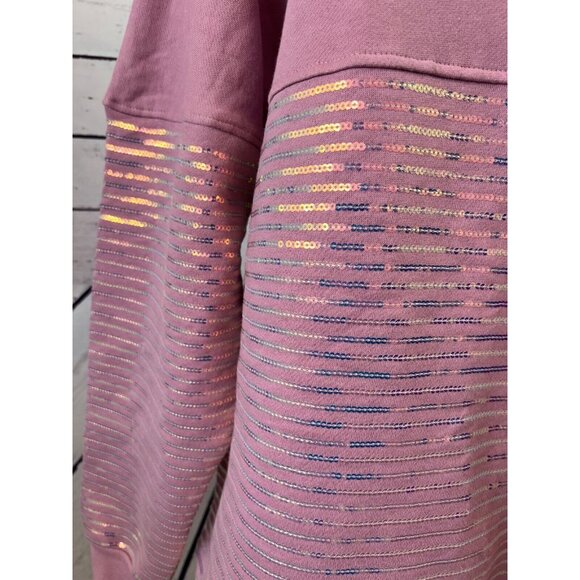 Disney Vacation Club Spirit Jersey Mickey Mouse Sweatshirt Sequins Large 2022 - Picture 9 of 12